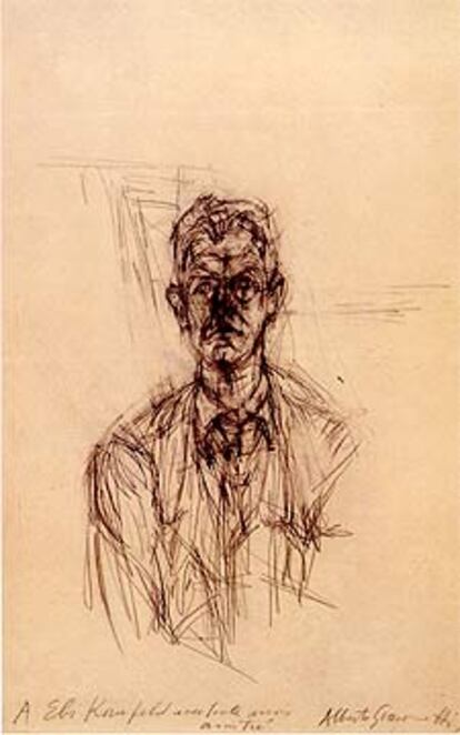 &#39;Retrato de E. W. Kornfeld&#39; (1959), de Alberto Giacometti.
