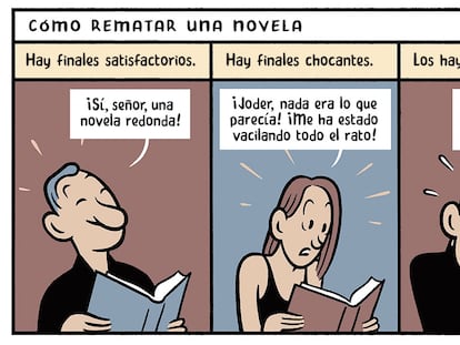 Trampantojo: Cómo rematar una novela