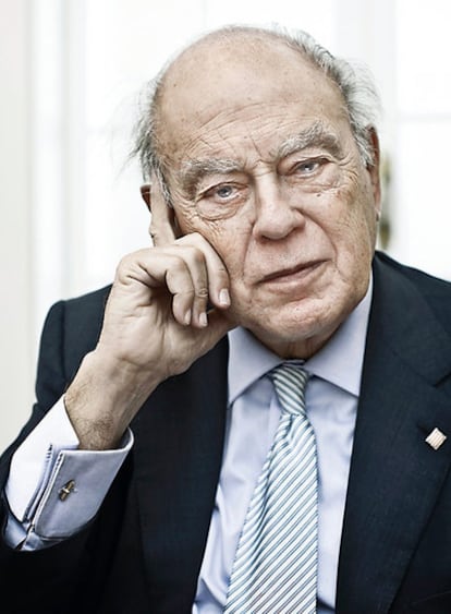 Retrato de Jordi Pujol, ex presidente de la Generalitat de Cataluña.