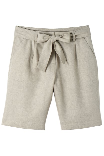 Pantalón bermuda de Kiabi (15€).