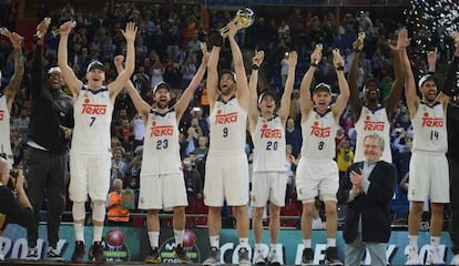 Real Madrid campeón de la Copa del Rey de baloncesto