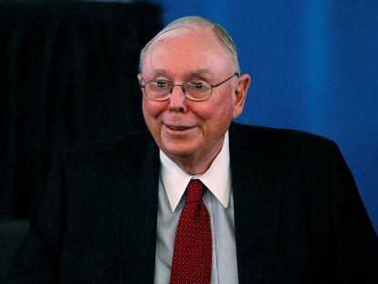 El fallecido Charlie Munger, en 2013.