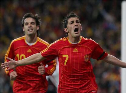 Espa?a gan 2-1 el ltimo encuentro ante Dinamarca. Fue el pasado 24 de marzo en un partido correspondiente a la clasificacin de la Eurocopa 2008.