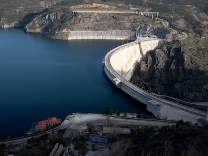 El embalse del Atazar, el 19 de marzo.