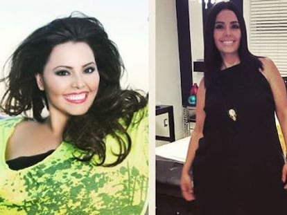 El antes y el después de Rosie Mercado.
