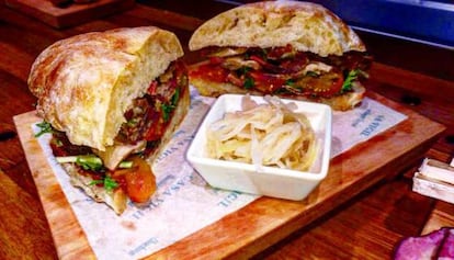 El sándwich de bondiola, por si quieren cruzar el charco