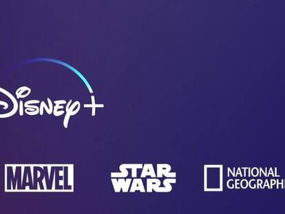 Logo de la plataforma de contenidos de Disney+.