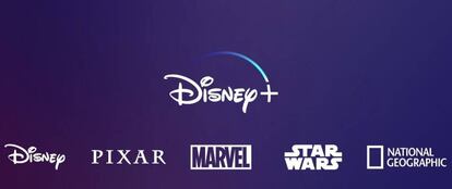 Logo de la plataforma de contenidos de Disney+.