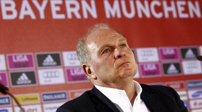 Ulli Hoeness, presidente del Bayern Múnich.
