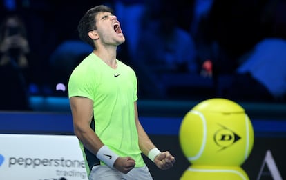 ATP Finals: Carlos Alcaraz of Spain