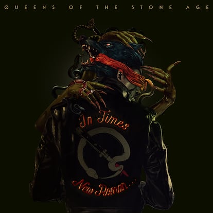 Cover of ‘In Times New Roman…’, by Queens of the Stone Age.