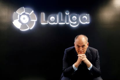 Javier Tebas, presidente de LaLiga. / REUTERS