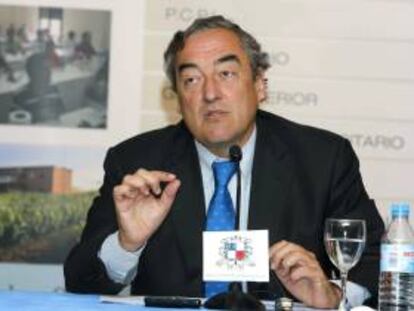 El presidente de la CEOE, Juan Rosell. EFE/Archivo