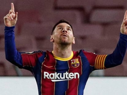 Lionel Messi, exjugador del FC Barcelona