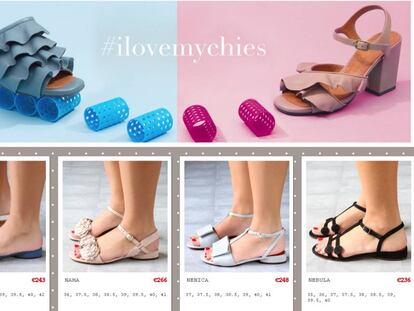 Tienda online de la enseña de calzado artesano Chie Mihara.