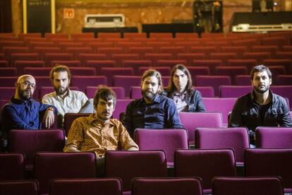 El grupo de música Vetusta Morla en México D.F.