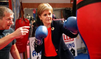 Nicola Sturgeon, ministra principal de Escocia.