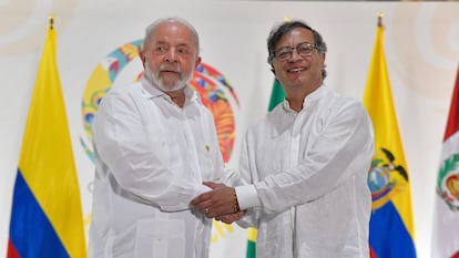 Gustavo Petro y Lula Da Silva