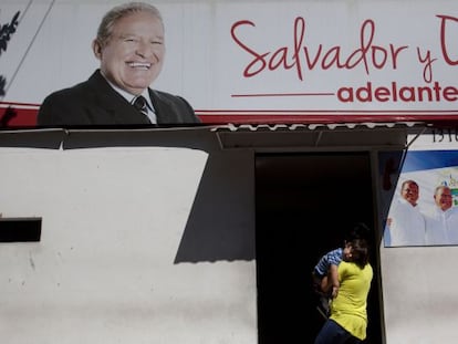 Publicidad electoral del candidato de izquierdas, S&aacute;nchez Cer&eacute;n