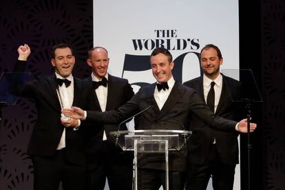 La ceremonia, en abril, de los premios The World's 50 Best.