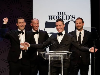 La ceremonia, en abril, de los premios The World&#039;s 50 Best. 