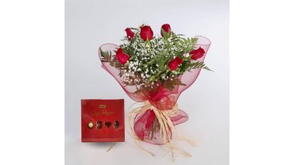 Rosas rojas.