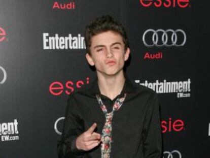 El actor Timoth&eacute;e Chalamet.