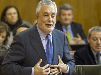 El presidente andaluz, José Antonio Griñán.