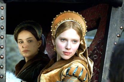 Scarlet Johannson y Natalie Portman se conviertieron en la primera décadade los años 2000 en dos de las intérpretes que más trabajo tenían en Hollywood. Ambas coincidieron en el rodaje de 'The Other Boleyn Girl'.