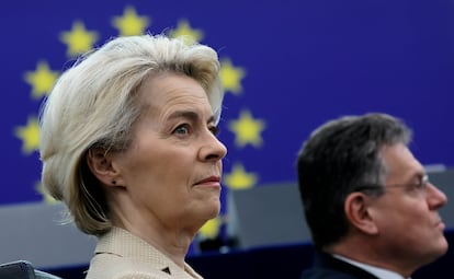 La presidenta de la Comisión Europea, Ursula von der Leyen.