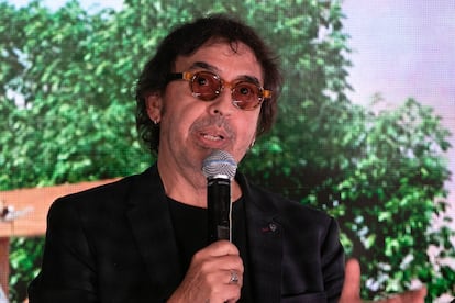 El productor Guillermo del Bosque en Ciudad de México, en abril de 2024.