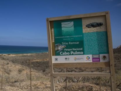 Entrada al Parque Nacional Cabo Pulmo