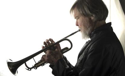 El trompetista Tom Harrell.