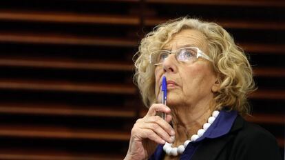 La alcaldesa de Madrid, Manuela Carmena.