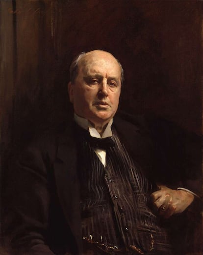 Retrato de Henry James, pintado por John Singer Sargent en 1913.