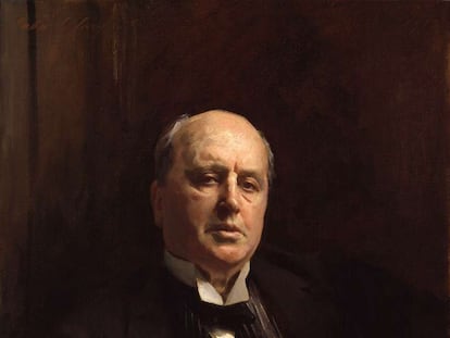 Retrato de Henry James, pintado por John Singer Sargent en 1913.