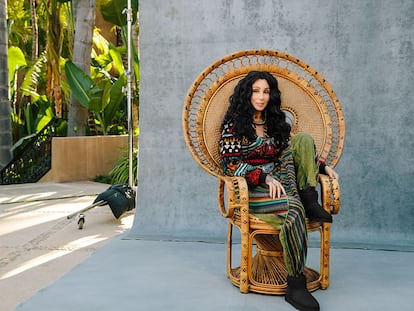 Cher para la firma de calzado UGG.