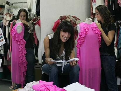 Miriam Ocáriz, en su estudio de Bilbao.