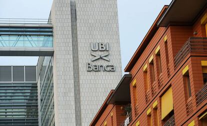 Sede de UBI Banca en Brescia.