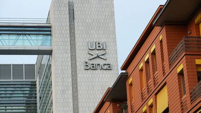 Sede de UBI Banca en Brescia.
