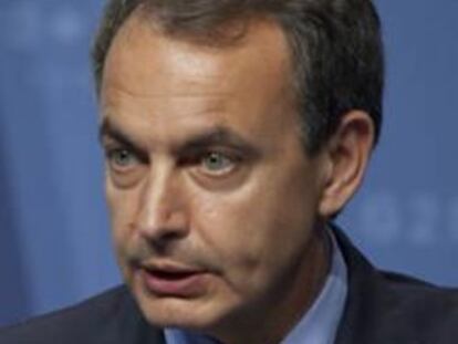 El presidente de Gobierno, José Luis Rodrguez Zapatero.