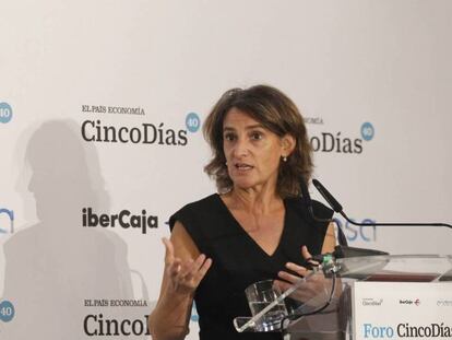 Teresa Ribera, vicepresidenta cuarta y ministra para la Transición Ecológica.