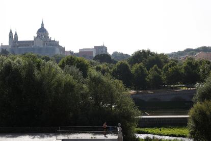 Vista panorámica de Madrid, este jueves.