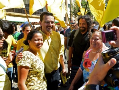 Jose Maria Villalta es el candidato de la izquierda.