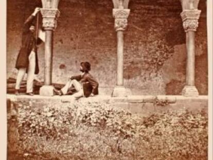 Una de las imágenes que se exponen por primera vez del 1867.