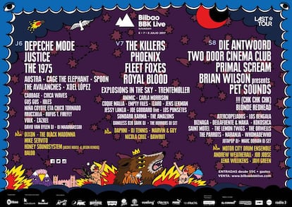 Cartel del Bilbao BBK Live