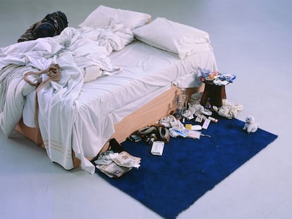 'My bed' de Tracey Emin, donada por el publicista Saatchi.