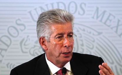 El secretario de Comunicaciones y Transportes, Gerardo Ruiz Esparza.