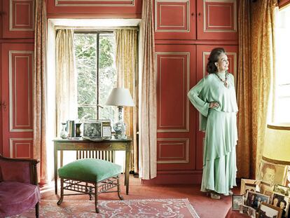 Aline Griffith: «Mi vestido de novia fue un Balenciaga»