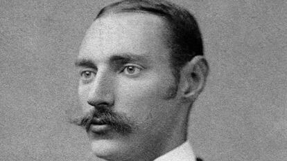 Retrato de  John Jacob Astor IV, considerado el pasajero más rico del 'Titanic'.